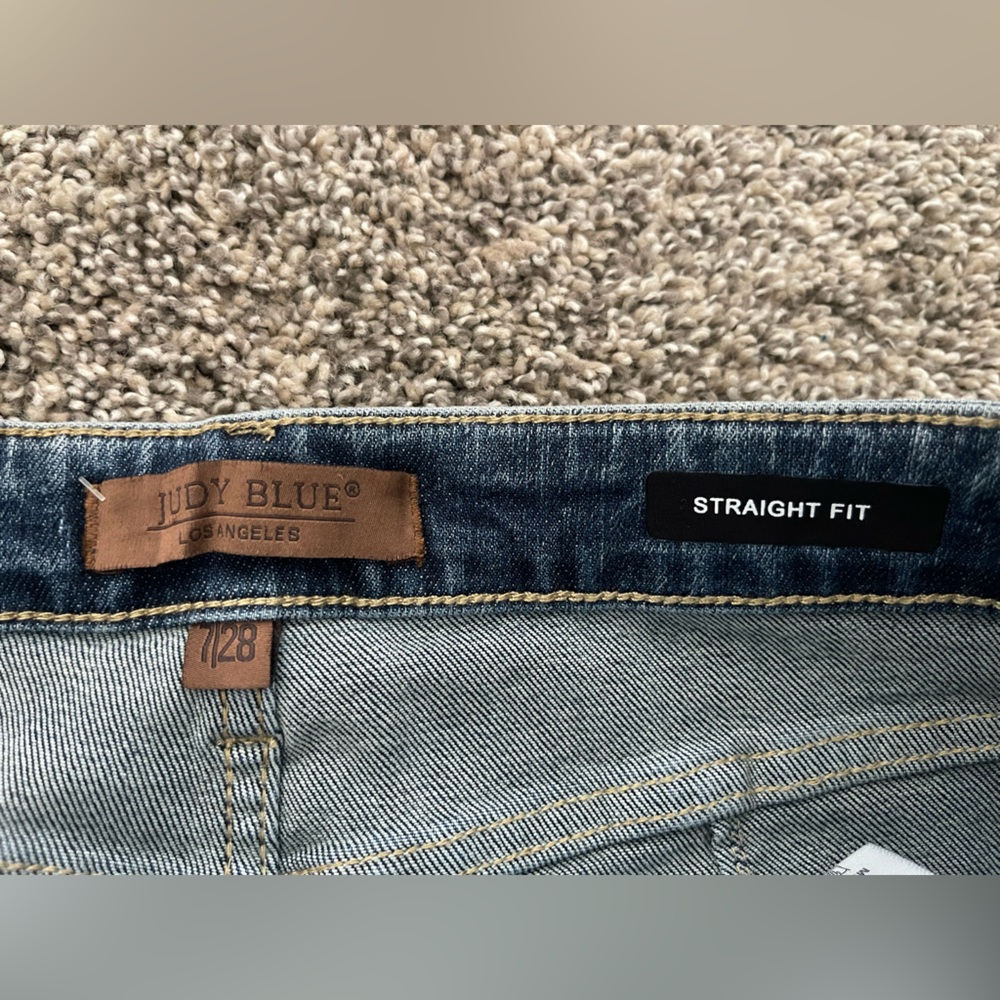 Women’s Judy Blue Straight Fit Jeans Size 7/28 - Picture 2 of 5